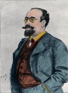 ラザール・バーナード（Bernard Lazare）（1865-1903）の肖像フランスのユダヤ人文学評論家、政治ジャーナリスト、論争家、アナキスト。